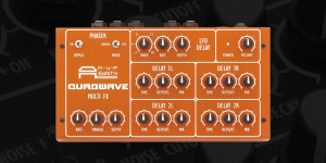 Beitragsbild des Blogbeitrags AVP Synth Quadwave, multi-fx unit with phaser and two stereo delays, available now