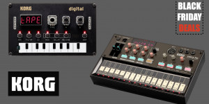 Beitragsbild des Blogbeitrags Black Friday: Korg NTS-1 & Volca FM synthesizers, save up to 24% OFF
