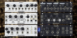 Beitragsbild des Blogbeitrags Endorphin.es first 1U modules are out now: Cockpit, Golden Master & Milky Way
