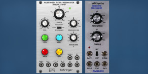 Beitragsbild des Blogbeitrags AMSynths AM1047K, keyboard percussion feature for the Behringer 1047 multimode filter