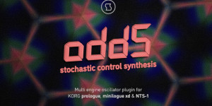 Beitragsbild des Blogbeitrags Sinevibes Odds, stochastic synth engine for Korg logue synthesizers