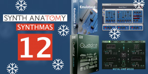 Beitragsbild des Blogbeitrags SYNTHMAS Giveaway #12: enter to win UVI Emulation II+ or Quadra Metal and Wood (Done)