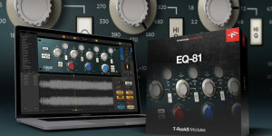 Beitragsbild des Blogbeitrags FREE Download: IK Multimedia T-RackS EQ 81 plugin, an emulation of the Neve 1081 