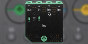 Beitragsbild des Blogbeitrags Teenage Engineering Line, new OP-Z expansion module for external audio signals 