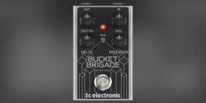 Beitragsbild des Blogbeitrags TC Electronic intros Bucket Brigade analog delay pedal 
