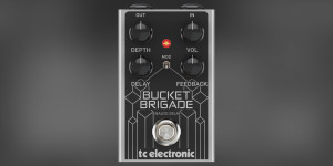 Beitragsbild des Blogbeitrags TC Electronic intros Bucket Brigade analog delay pedal