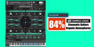 Beitragsbild des Blogbeitrags Plugin.Deals: save 84% OFF Sample Logic Cinematic Guitars Organic Atmospheres for Kontakt Player