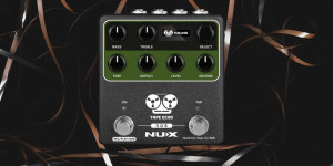 Beitragsbild des Blogbeitrags NUX NDD-7 Tape Echo, new Roland Space Echo inspired delay pedal 