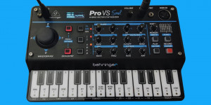 Beitragsbild des Blogbeitrags Behringer PRO-VS, compact $99 hybrid Sequential Prophet VS inspired vector Synthesizer