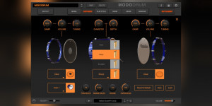 Beitragsbild des Blogbeitrags IK Multimedia MODO Drum 1.5, new kits for the physical modeling drum plugin and a free version 
