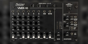 Beitragsbild des Blogbeitrags Tangible Waves VMIX-10, a compact mixer for your Volcas and other portable synths