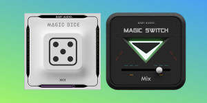 Beitragsbild des Blogbeitrags Baby Audio goes iOS with two free AUv3 effects apps: Magic Dice & Magic Switch 
