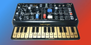 Beitragsbild des Blogbeitrags Behringer Model D Soul, a portable $99 analog Minimoog-style Synthesizer