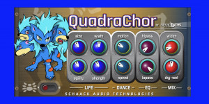 Beitragsbild des Blogbeitrags Schaack Audio Technologies QuadraChor, a Supernova inspired chorus plugin 