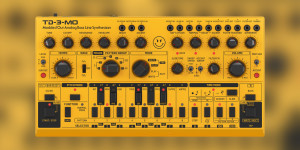 Beitragsbild des Blogbeitrags Behringer TD-3-MO, the modded out version of the TD-3 is available now