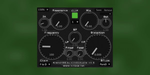 Beitragsbild des Blogbeitrags Kindza KranchDD, free plugin for experimental filtering and distortion effects