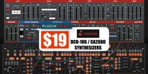 Beitragsbild des Blogbeitrags Plugin.Deals: Cherry Audio CA2600 & DCO-106 Synthesizer plugins, each for $19 