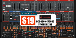 Beitragsbild des Blogbeitrags Plugin.Deals: Cherry Audio CA2600 & DCO-106 Synthesizer plugins, each for $19