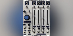 Beitragsbild des Blogbeitrags Sputnik Modular Variable Waveform Generator, an analog oscillator with a Buchla soul