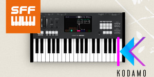 Beitragsbild des Blogbeitrags Kodamo Infini, new hardware synth with bitmasks and VA synthesis coming to SynthFest France 2022