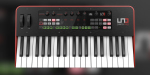 Beitragsbild des Blogbeitrags IK Multimedia UNO Synth Pro analog Synthesizer price drops under 510€ (40% OFF)