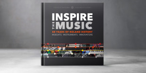 Beitragsbild des Blogbeitrags Inspire The Music, new Bjooks book dives into 50 years of Roland 