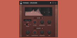 Beitragsbild des Blogbeitrags AudioThing Things Crusher, new filtering bit crusher effect plugin 