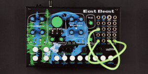 Beitragsbild des Blogbeitrags Superbooth 22: Cre8audio East Beast, semi-modular analog Synth with Pittsburgh Modular 