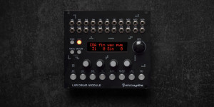 Beitragsbild des Blogbeitrags Superbooth 22: Erica Synths LXR, the 6-voice LXR-02 drum power for Eurorack