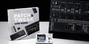 Beitragsbild des Blogbeitrags Superbooth 22: Korg NTS-2 oscilloscope kit and BJOOKS Patch & Tweak with KORG 