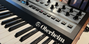 Beitragsbild des Blogbeitrags Superbooth 22: Oberheim OB-X8, 8 voice poly analog Synthesizer is official, first look