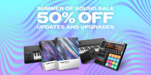 Beitragsbild des Blogbeitrags Native Instruments Summer of Sound with 50% OFF updates/upgrades and hardware deals 