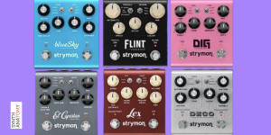 Beitragsbild des Blogbeitrags LEAK: new compact Strymon pedals with a sixth knob and MIDI 