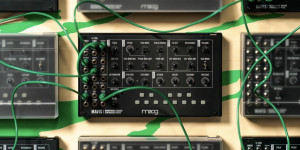 Beitragsbild des Blogbeitrags Moog Mavis, the Werkstatt semi-modular analog synth evolution, first look