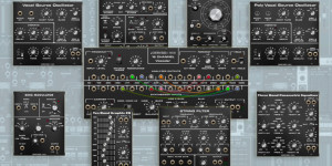 Beitragsbild des Blogbeitrags Cherry Audio Rackmode, modeled vintage Moog effects for Voltage Modular 