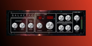 Beitragsbild des Blogbeitrags Cherry Audio Galactic Reverb, spacey algorithmic reverb with modulation 