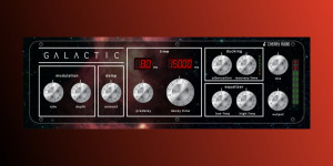 Beitragsbild des Blogbeitrags Cherry Audio Galactic Reverb, spacey algorithmic reverb with modulation