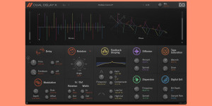 Beitragsbild des Blogbeitrags UVI Dual Delay X, a spatial delay with rotation and full feedback path customization 