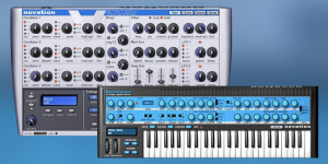 Beitragsbild des Blogbeitrags Novation V-Station and Bass Station plugins are now available as a free download 
