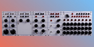 Beitragsbild des Blogbeitrags LA67 Morts Barge, a 6U modular mini-system based on Buchla 100 Series module replicas