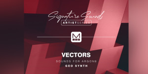 Beitragsbild des Blogbeitrags GEOSynths Vectors, 100 free patches for the Modal Argon 8 Synthesizer