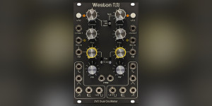 Beitragsbild des Blogbeitrags Weston Precision Audio 2V2, new dual analog oscillator with through-zero FM 