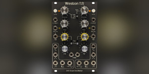 Beitragsbild des Blogbeitrags Weston Precision Audio 2V2, new dual analog oscillator with through-zero FM