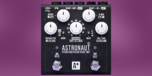 Beitragsbild des Blogbeitrags Shift Line A+ Astronaut V, new stereo space reverb with 22 algorithms 
