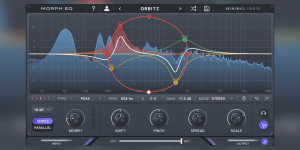 Beitragsbild des Blogbeitrags Minimal Audio Morph EQ, a plugin that goes beyond classic equalization 