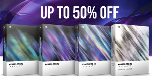 Beitragsbild des Blogbeitrags Native Instruments KOMPLETE 13 is up to 50% OFF and KOMPLETE 14 is on the horizon 