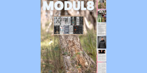 Beitragsbild des Blogbeitrags Modul8, new synth magazine from Australia on paper