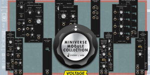 Beitragsbild des Blogbeitrags Cherry Audio has split its Minimoog emulation Miniverse into Voltage Modular modules 