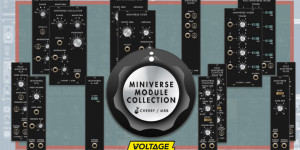 Beitragsbild des Blogbeitrags Cherry Audio has split its Minimoog emulation Miniverse into Voltage Modular modules