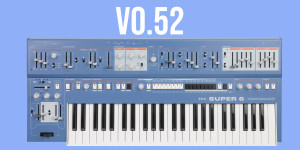 Beitragsbild des Blogbeitrags UDO Super 6 firmware V0.52 adds MPE, delay freeze, binaural PWM, and more